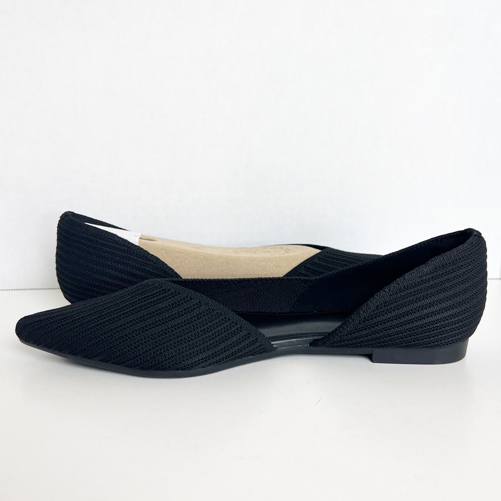 ✖️SOLD✖️•VIVAIA• Pointed-Toe Flats (Melia 2.0 Classic) in Black - Picture 7 of 15
